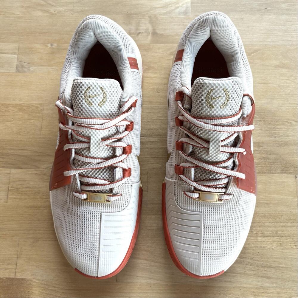 Nike Women's 9 GP Challenge 1 PRM Hard Court Tennis Shoes (FQ3164-103) Gold Rust - Picture 4 of 11